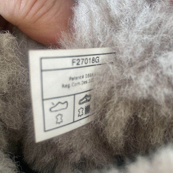 UGG Sheepskin Bailey Bow Selene S/N Grey Boots - Sz 7 - Picture 6 of 8